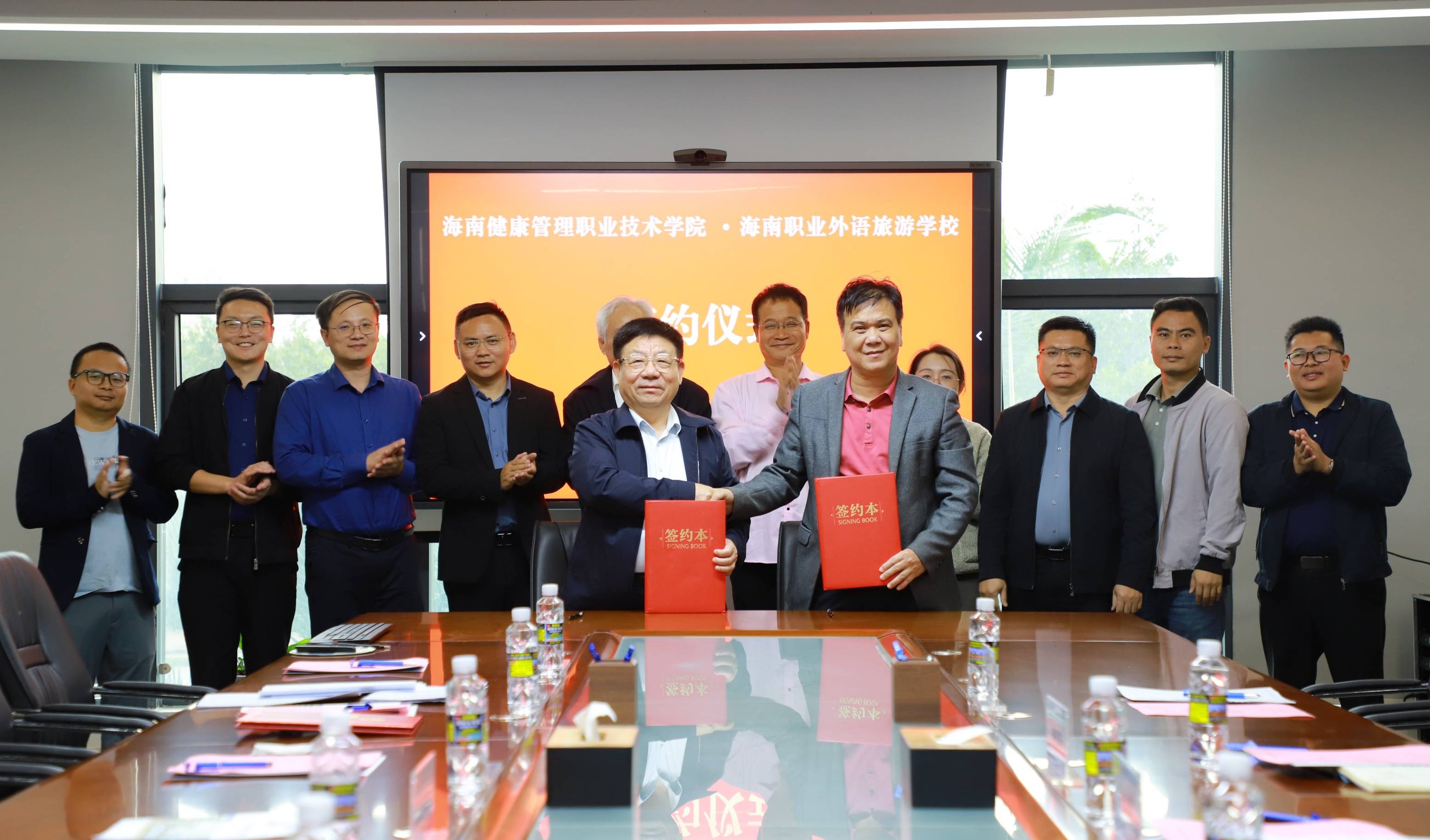 学院与海南职业外语旅游学校签订院校战略合作协议 确定合作开展中高职“3+2”合作培养